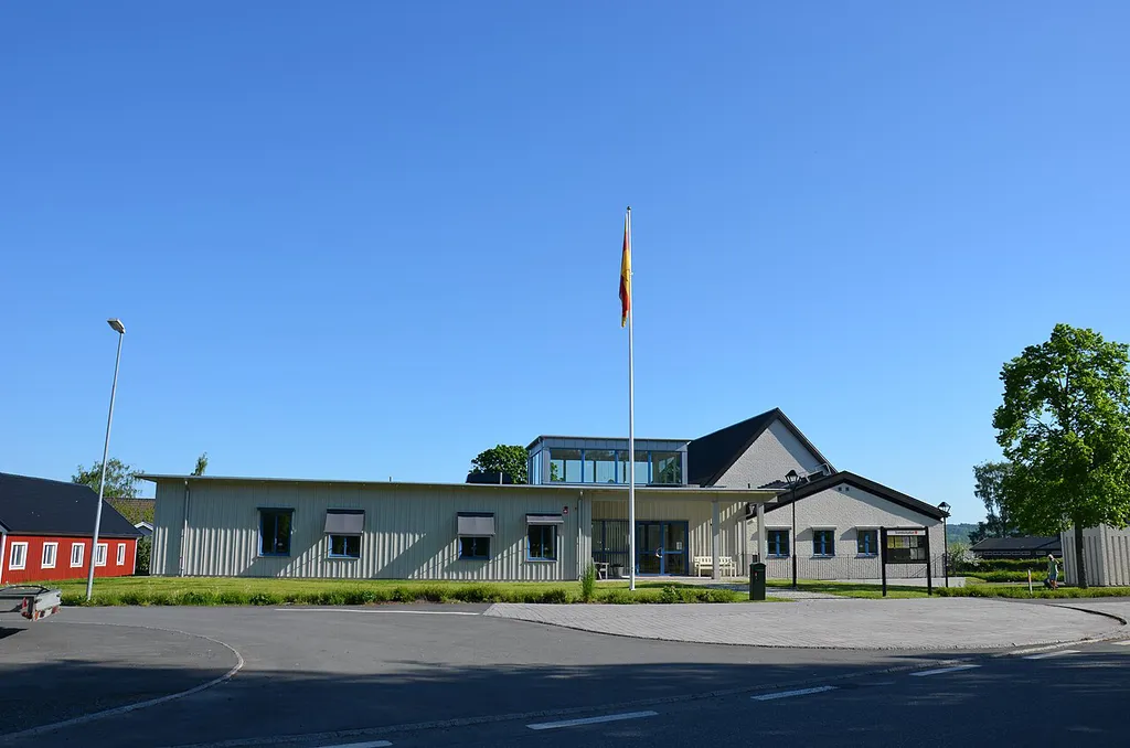 Foto på Landsjökyrkan
