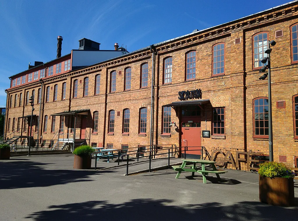 Foto på Café Drivbänk (Skylten)