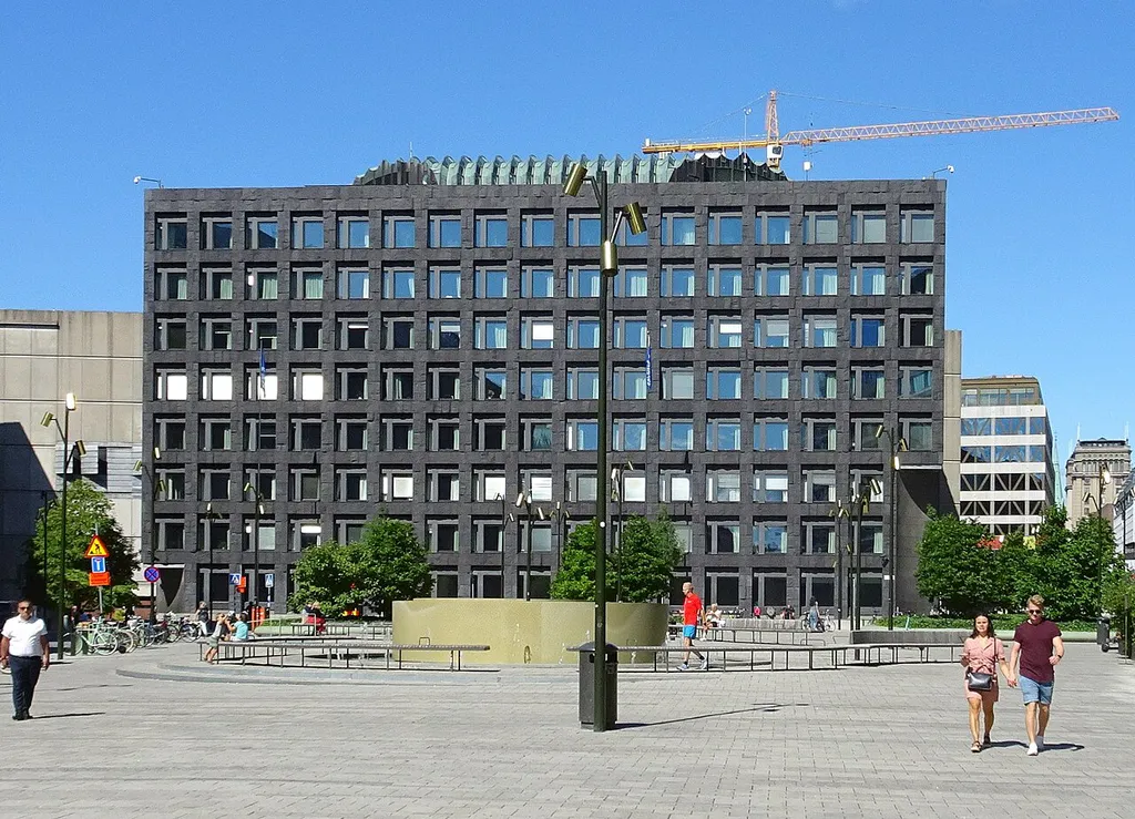 Foto på Sveriges Riksbank