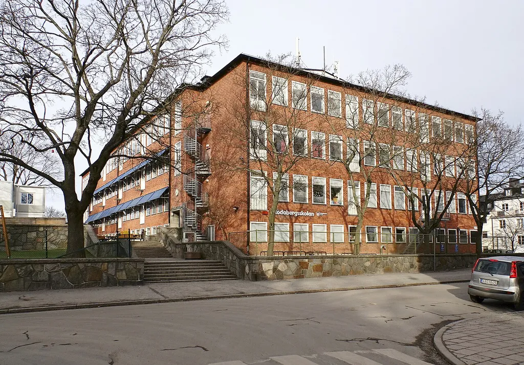 Foto på Rödabergsskolan matsal