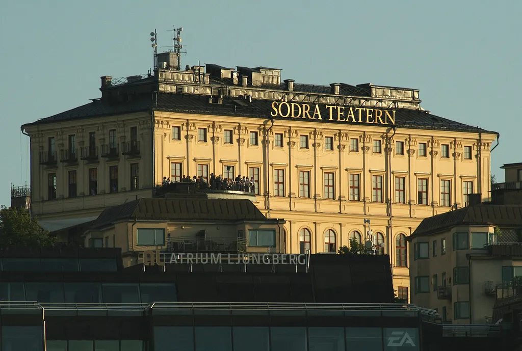 Foto på Södra Teatern/ Mosebacke