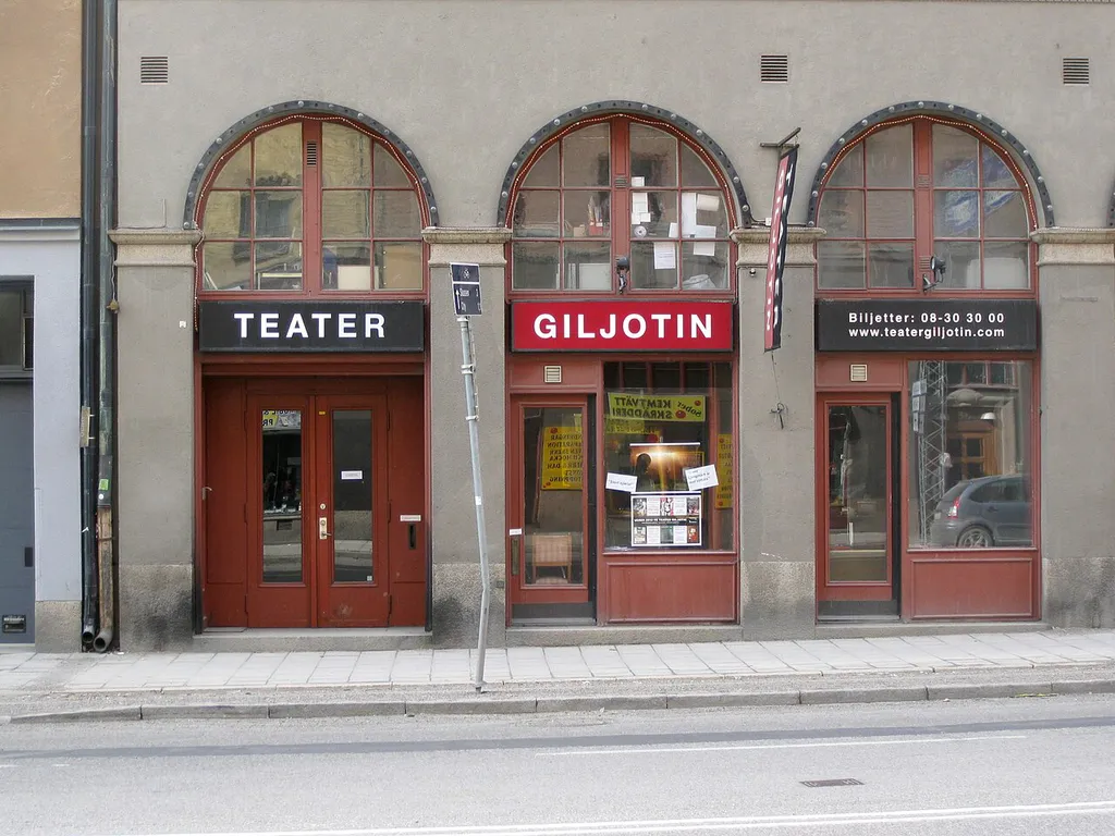Foto på Teater Giljotin